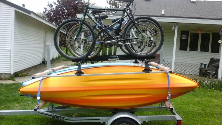 Bike and deals kayak rack