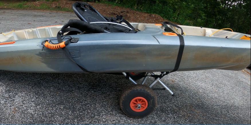 Bonnlo Kayak Cart - No-Flat Airless Tires - Sit-On-Top