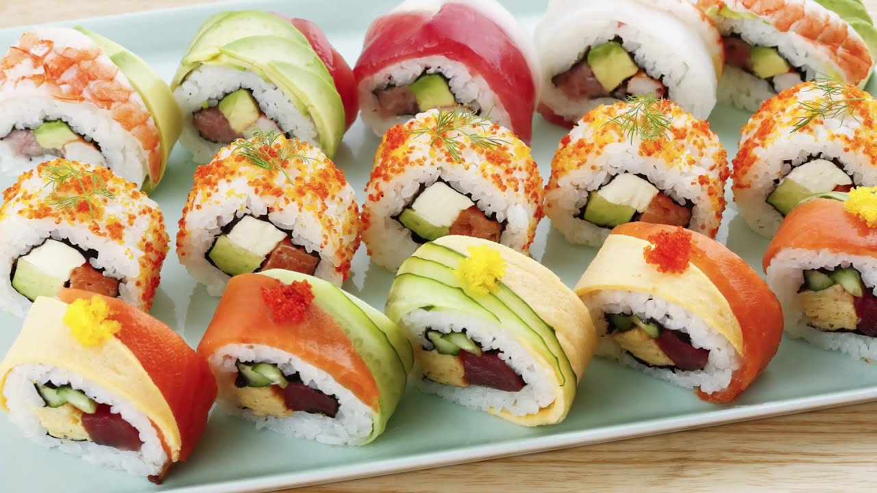 Healthy Sushi Rolls For Your Diet